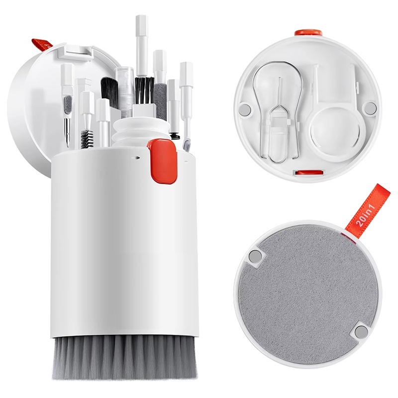 Keycap Puller Ring - 20-in-1 Cleaner Kit Computer Keyboard Cleaning