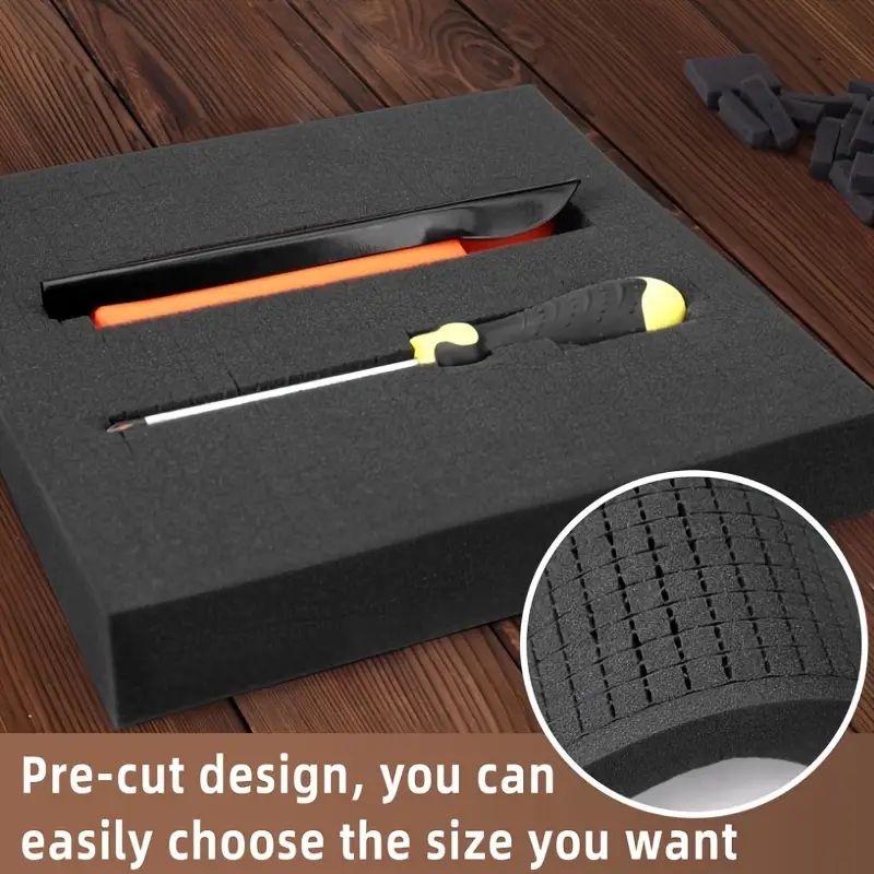 Polyurethane Foam Sheet - Pre-Cut Toolbox Foam Insert Pick Apart