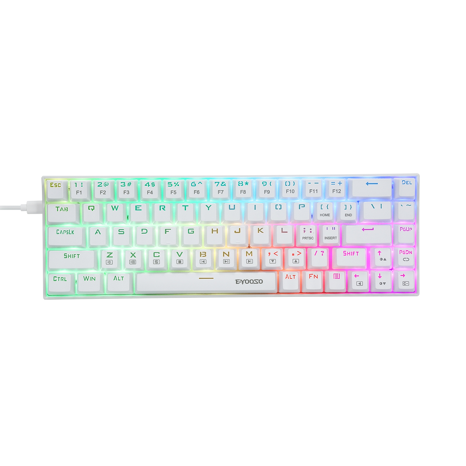 Gaming Keyboard E Yooso - Z-686 60% Cơ Mini Bàn Phím,