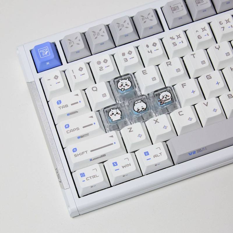 Gaming Keyboard Affordable - Chiikawa 4 Pcs Handmade Transparent Pc