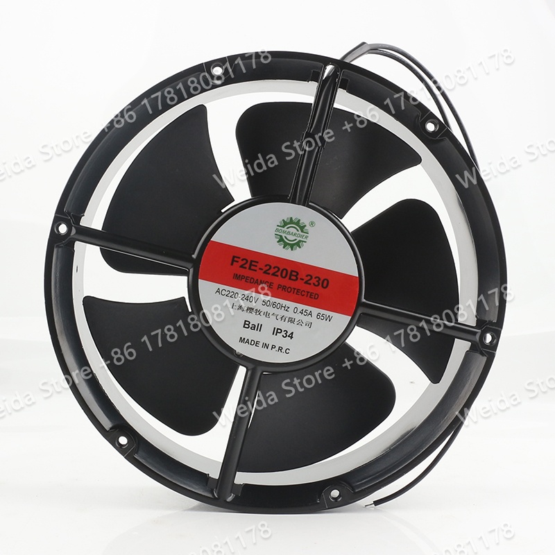 Aluminum Case 65 - 22CM New BOMBARDIER AC 220-240V 0.45A