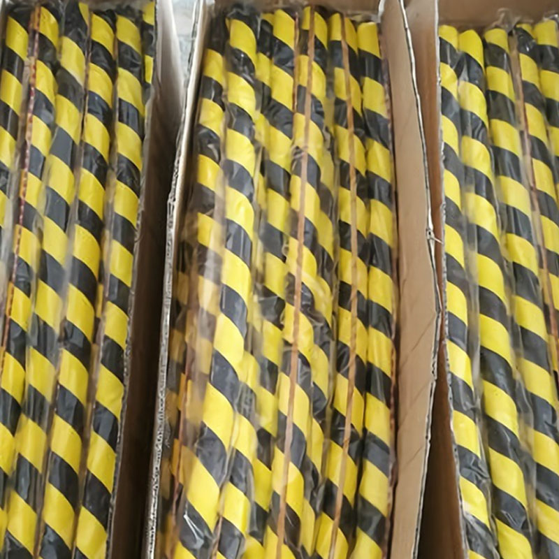 Polyurethane Foam Sheet - KOOJN PU Foam Black Yellow Warning