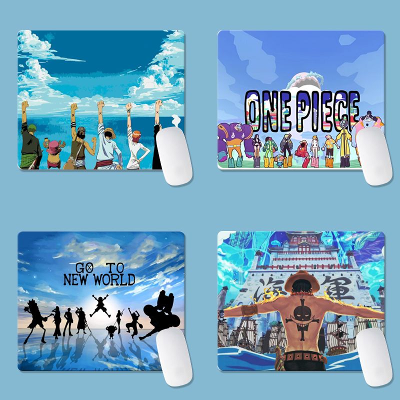 Gaming Keyboard And Mouse Pad - One Piece Creative Anime Cartoon Mouse