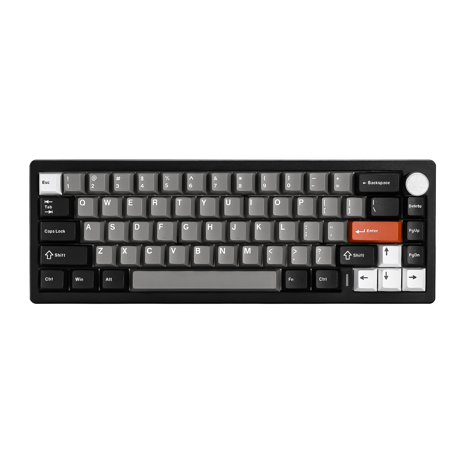 Gaming Keyboard Mobile - YUNZII AL68 Black QMK/VIA Mechanical Keyboard,