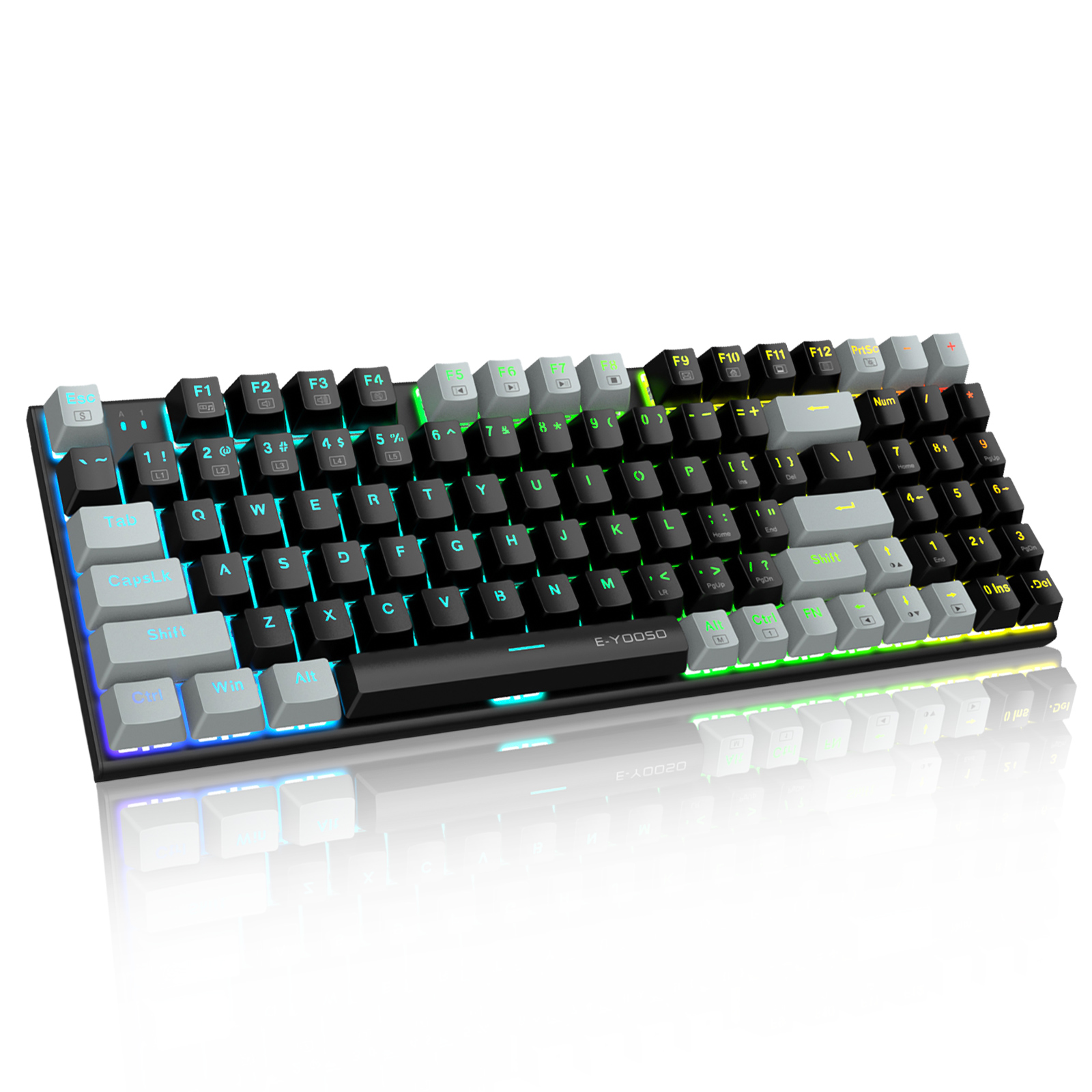 Gaming Keyboard E Yooso - E-YOOSO Z-19 Mechanical Gaming keyboard, true