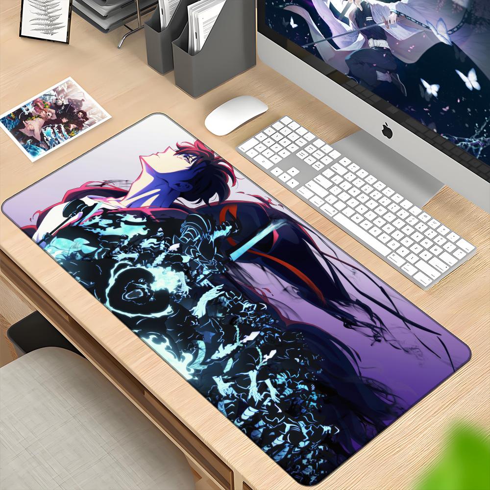 Gaming Keyboard Typewriter - Anime Solo Leveling Mousepad HD Printing