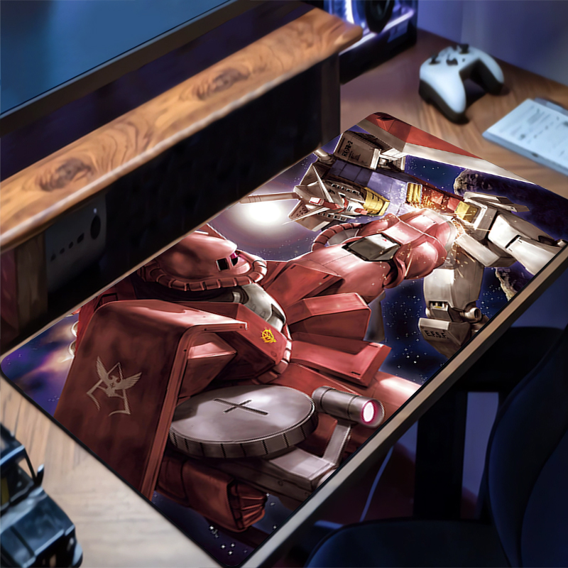 Gaming Keyboard Non Mechanical - Mousepad Mechanical Warrior RX-78-2 Gundam Gaming
