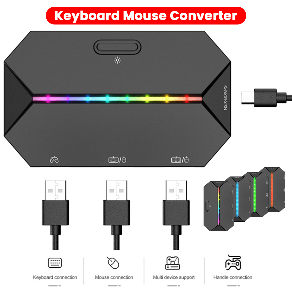 Gaming Keyboard And Mouse Converter For Mobile - G6L Enduring Practical Parts Components Gaming