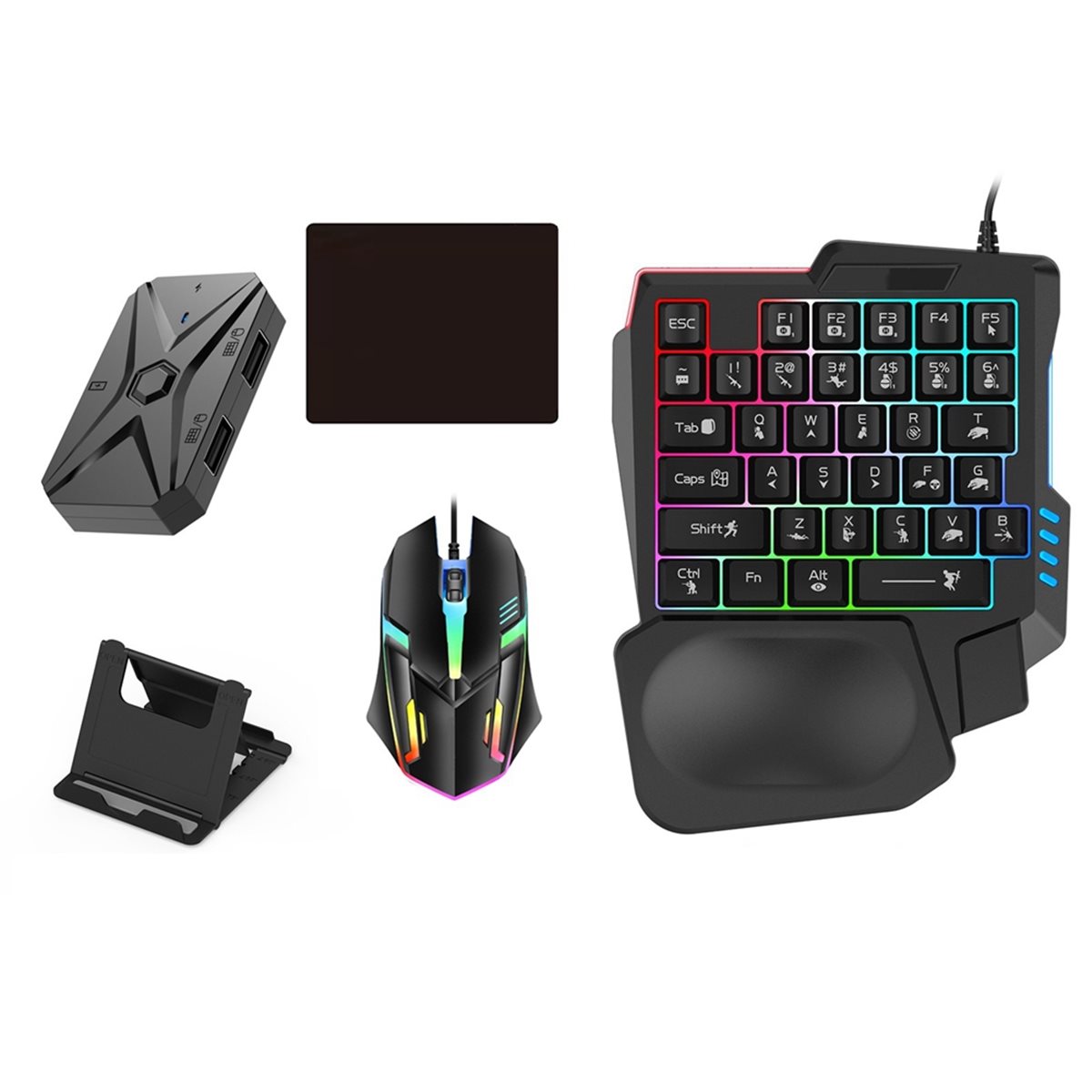 ABGN Mobile Games Converter Ki - đánh giá và giá Gaming Keyboard And Mouse Converter For Mobile