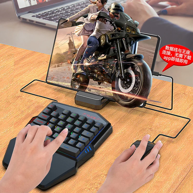 T-WOLF TF900 One Handed Keyboa - đánh giá và giá Gaming Keyboard Mobile