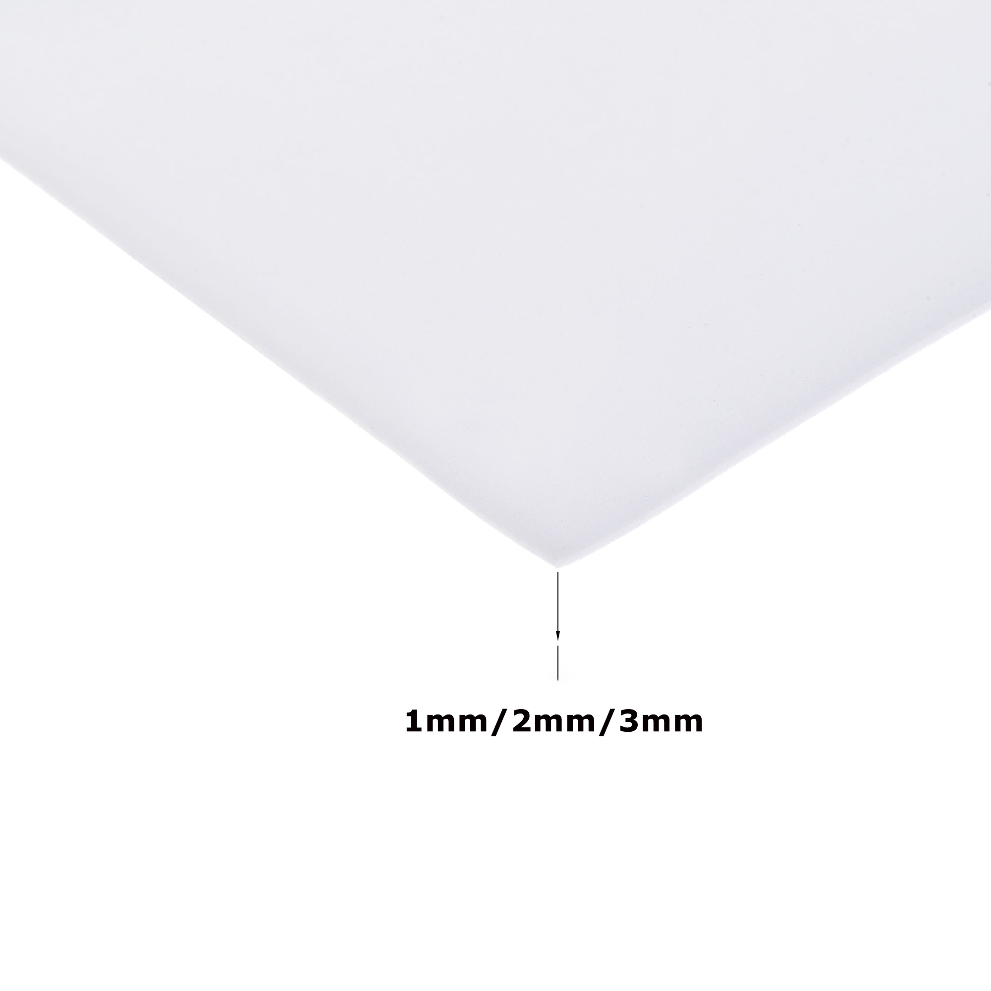 1pcs 1/2/3mm Thickness White E - đánh giá và giá Polyurethane Foam Sheet