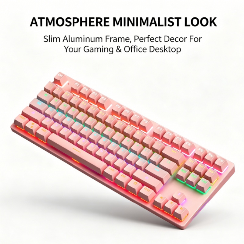 BAJEAL K300 87-Key Wired Mecha - đánh giá và giá Gaming Keyboard K300
