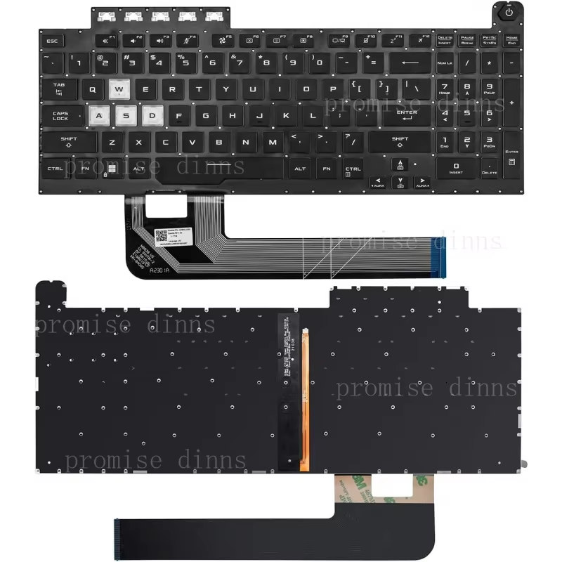 M   US Keyboard for Asus TUF G - đánh giá và giá Gaming Keyboard Asus