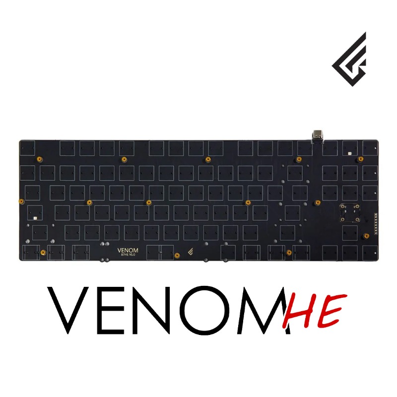 Geon Venom TKL HE Keyboard PCB - đánh giá và giá Hot Swap Pcb
