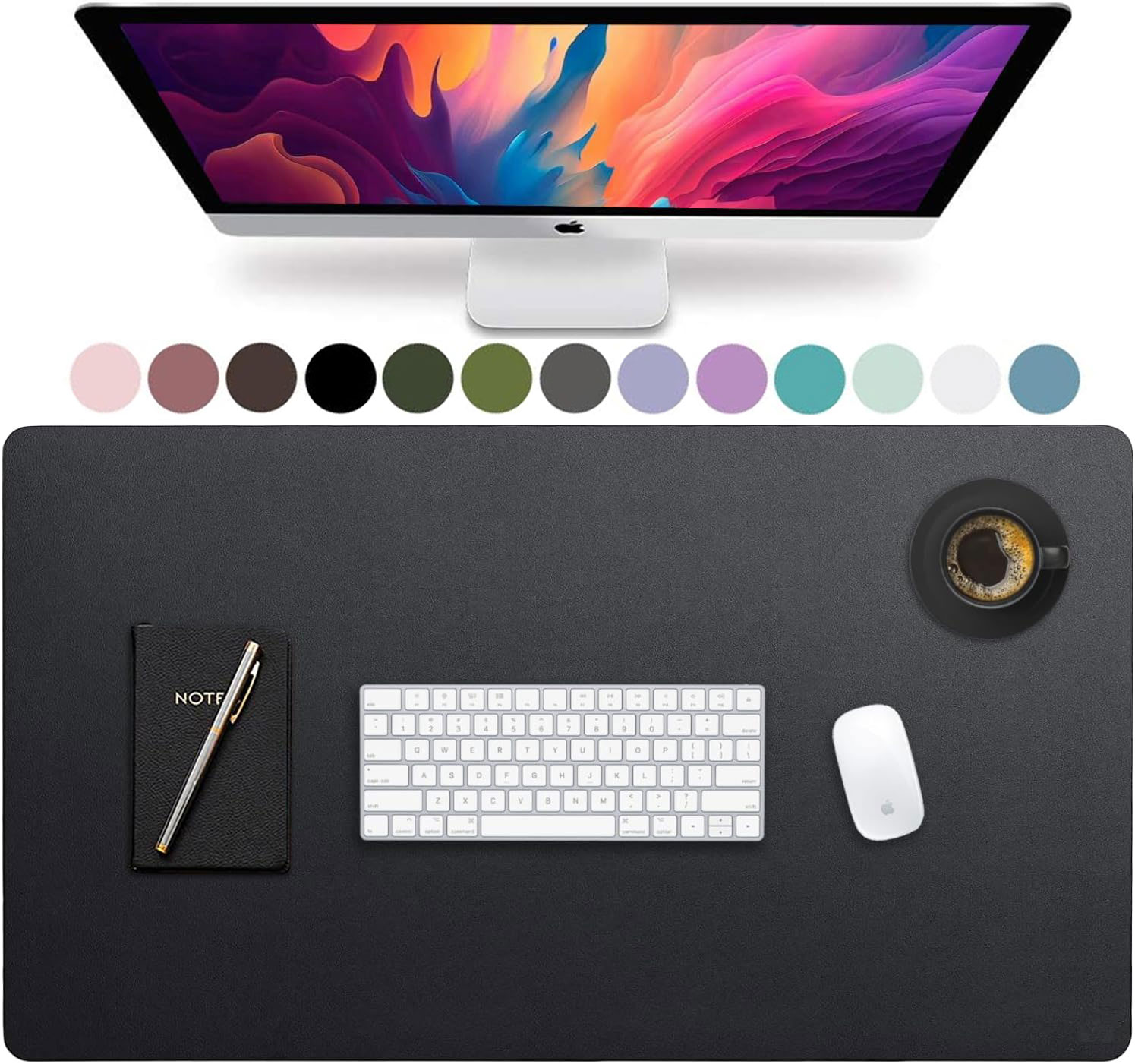 Large Size Leather Desk Pad,Of - đánh giá và giá Gaming Keyboard And Mouse Pad