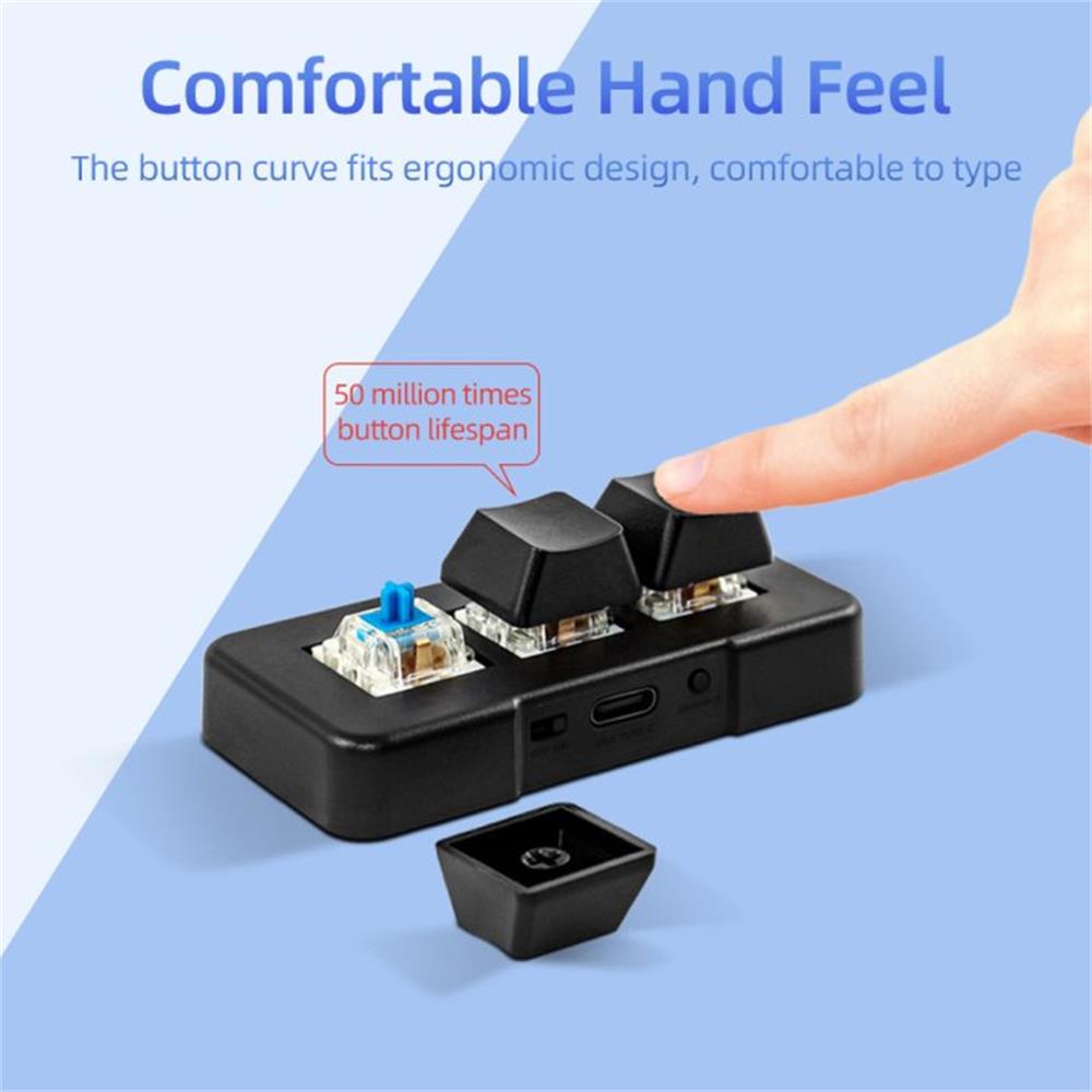 MK321-Pro Small Keyboard 3-key - đánh giá và giá Gaming Keyboard Mobile