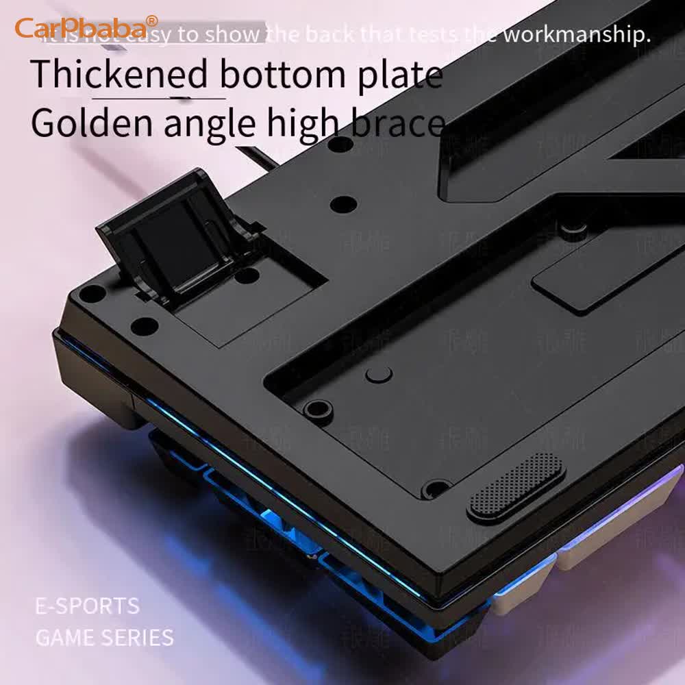 Carpbaba K500 104 Key USB Wire - đánh giá và giá Gaming Keyboard Mobile