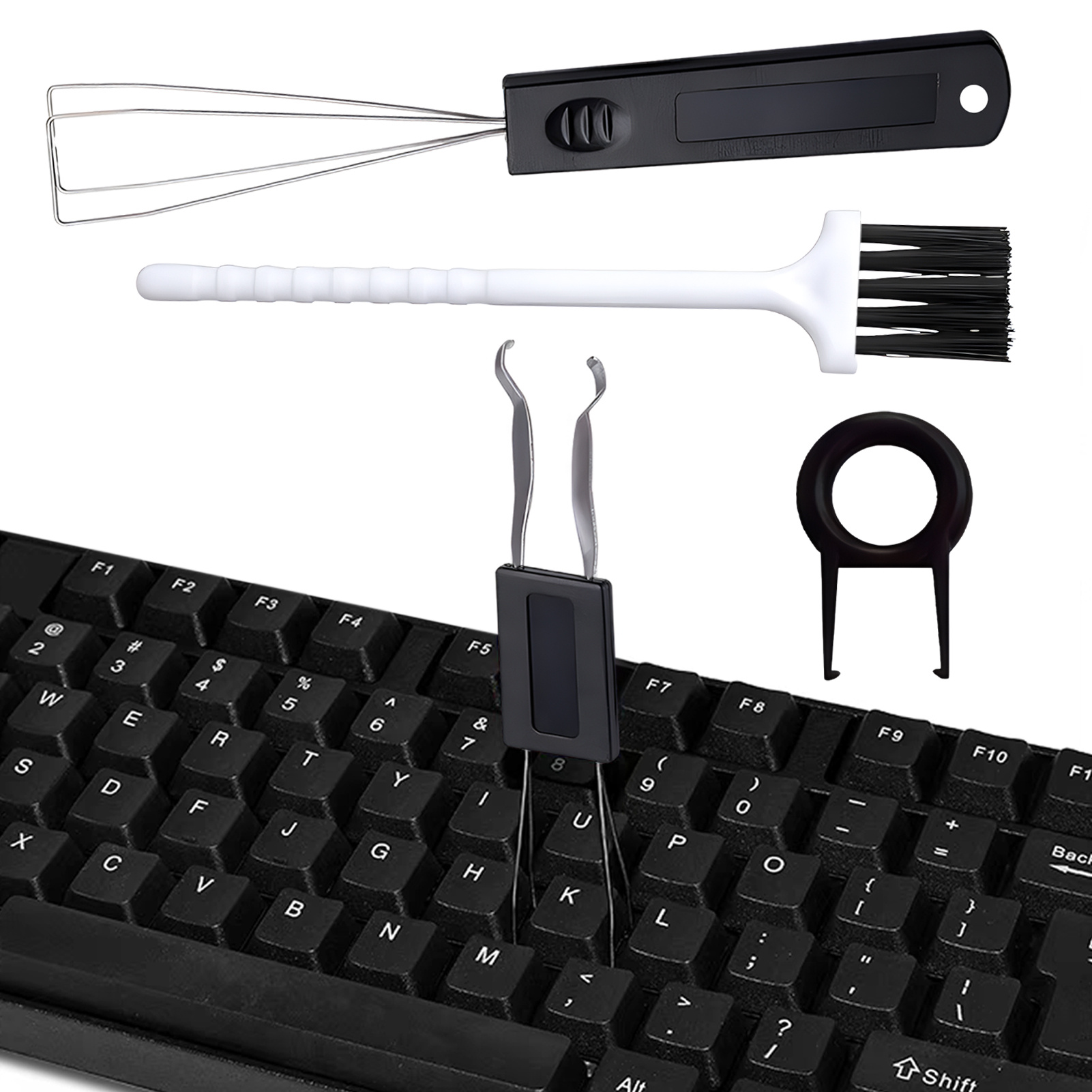 4pcs Keycap Removal Tool Set w - đánh giá và giá Keycap Puller Ring