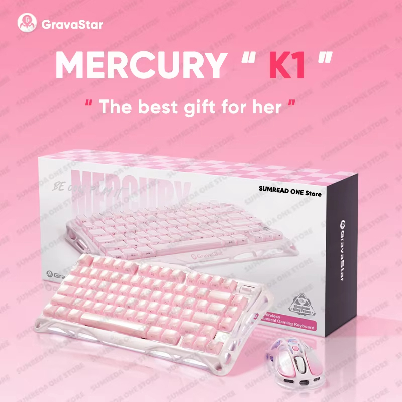 Grava Star Mercury K1 Wireless - đánh giá và giá Gaming Keyboard Non Mechanical