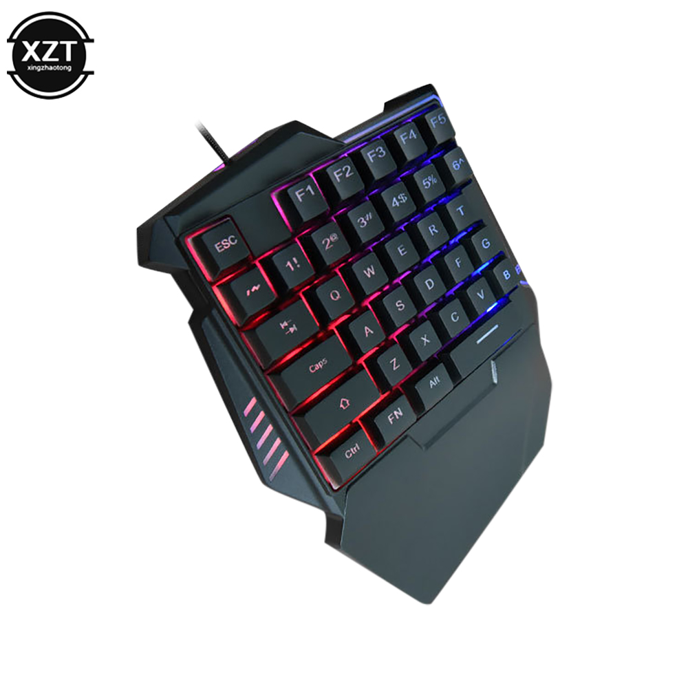 USB Một Tay Bàn Phím Chơi Game - đánh giá và giá Gaming Keyboard 1 Hand