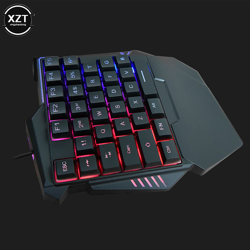 USB Một Tay Bàn Phím Chơi Game - đánh giá và giá Gaming Keyboard 1 Hand