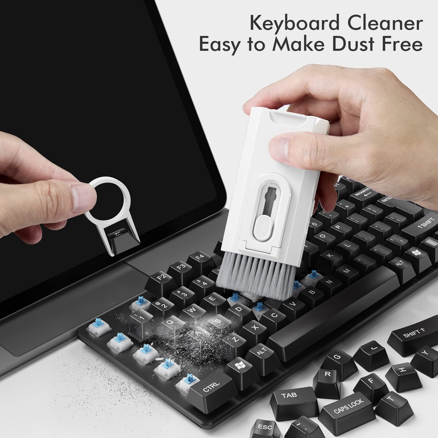 8 in 1 Cleaning Kit Computer K - đánh giá và giá Keycap Puller Ring