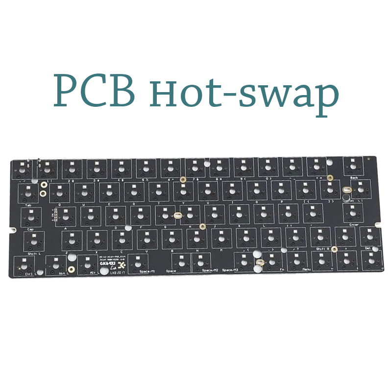 GK61X/XS GK64X/XS PCB Trao Đổi - đánh giá và giá Hot Swap Pcb