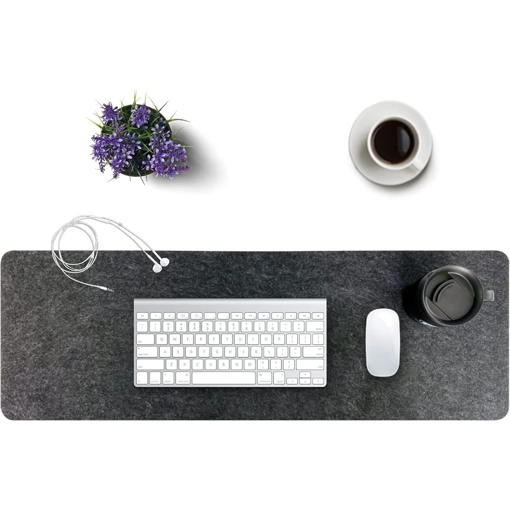 Felt Desk Mat Computer Mat for - đánh giá và giá Gaming Keyboard And Mouse Pad