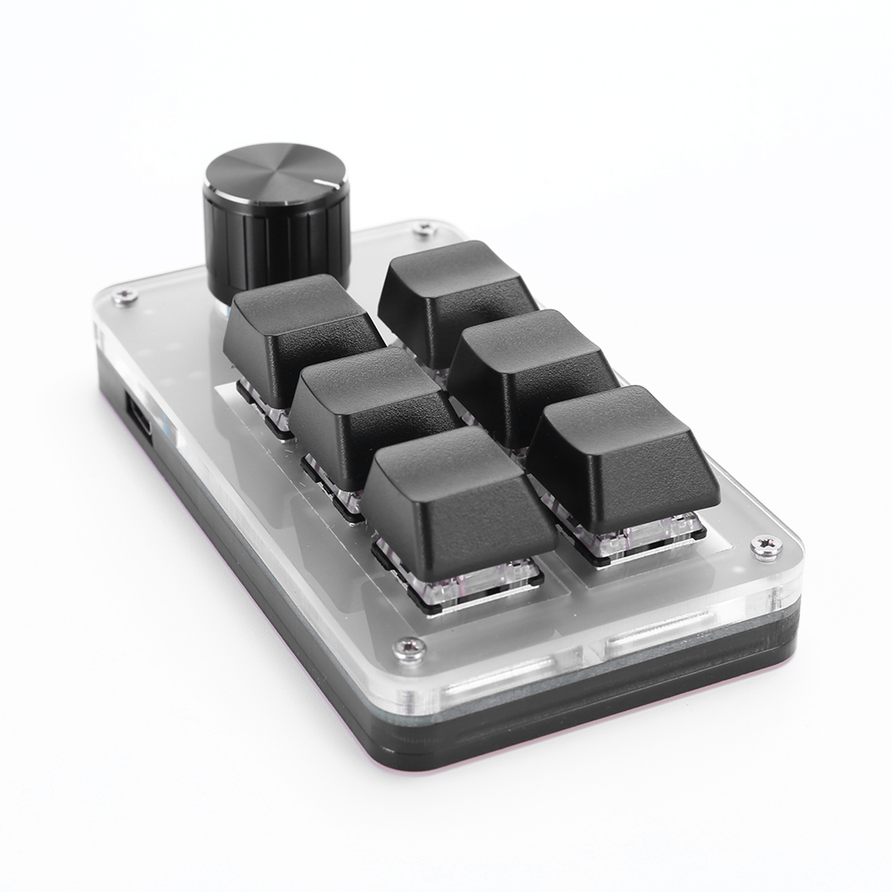 6 Key 1 Knob One Handed Mechan - đánh giá và giá Gaming Keyboard 1 Hand