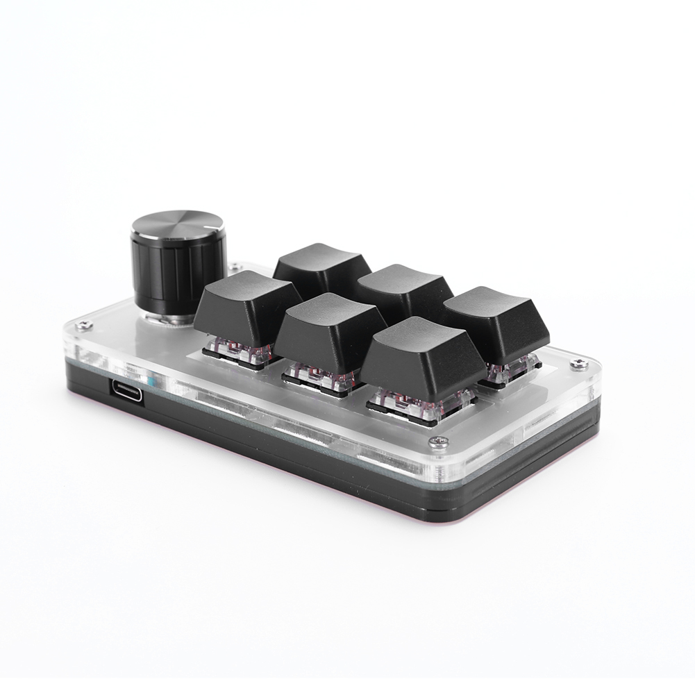 6 Key 1 Knob One Handed Mechan - đánh giá và giá Gaming Keyboard 1 Hand