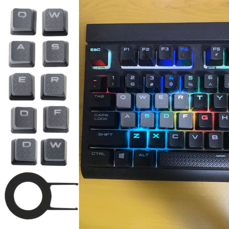 10 Phím Backlit Keycaps Chống  - đánh giá và giá Gaming Keyboard Non Mechanical