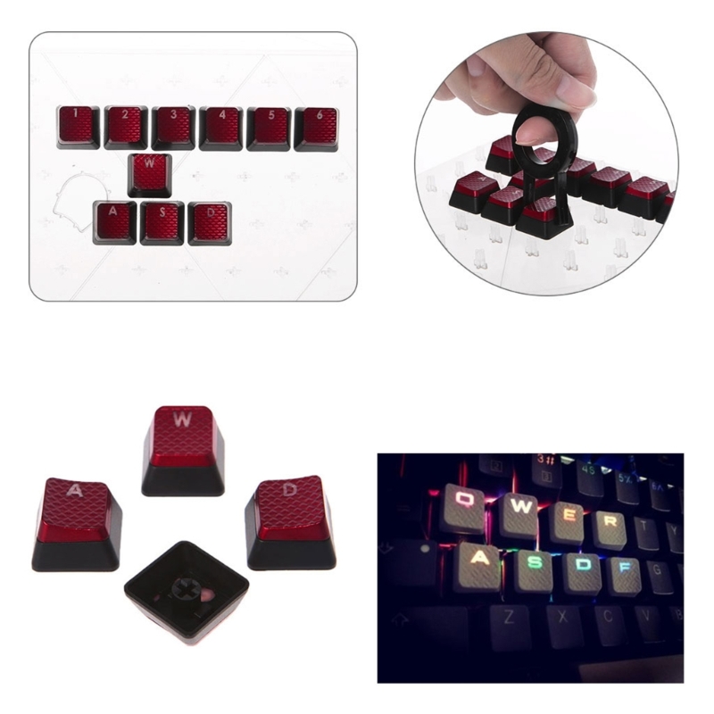 10 Phím Backlit Keycaps Chống  - đánh giá và giá Gaming Keyboard Non Mechanical