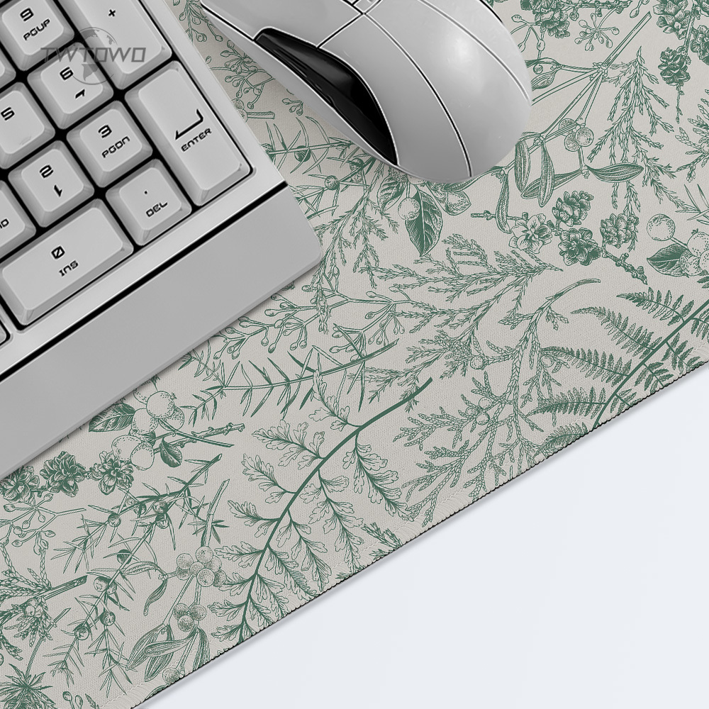 Mouse Pad Gaming Green Flower  - đánh giá và giá Gaming Keyboard Non Mechanical