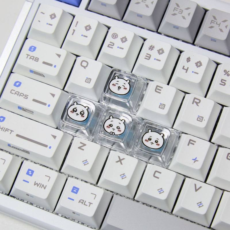 Chiikawa 4 Pcs Handmade Transp - đánh giá và giá Gaming Keyboard Affordable