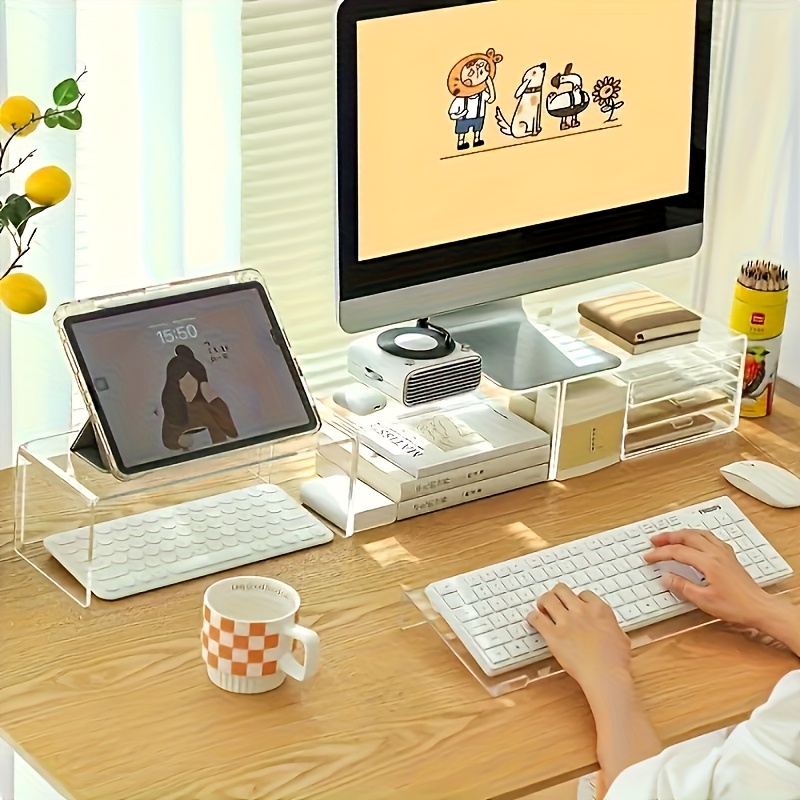 Acrylic keyboard stand, transp - đánh giá và giá Gaming Keyboard Ergonomics