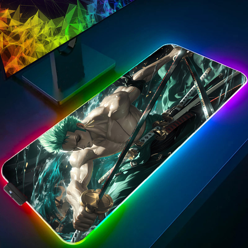 ONE PIECE Zoro Mouse Pad RGB G - đánh giá và giá Gaming Keyboard Theme
