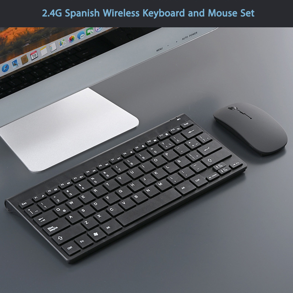 Hot 78Keys Spanish Keyboard Wi - đánh giá và giá Gaming Keyboard Mouse Set