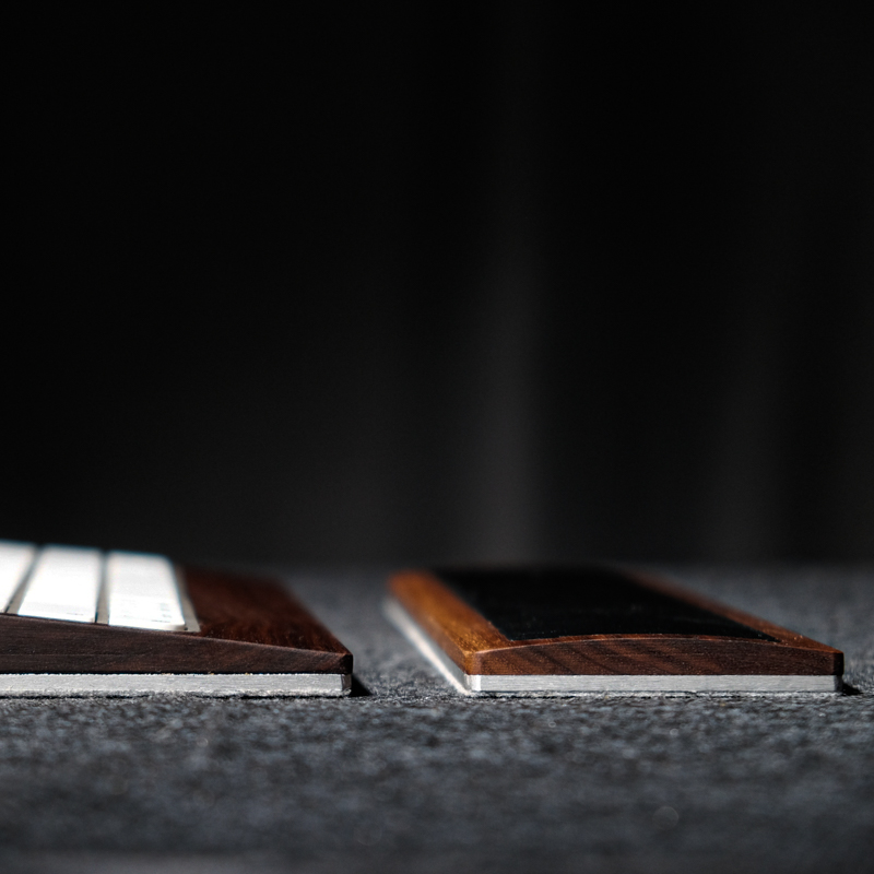 Woody Cowhide Palm Rest for Me - đánh giá và giá Gaming Keyboard Ergonomics