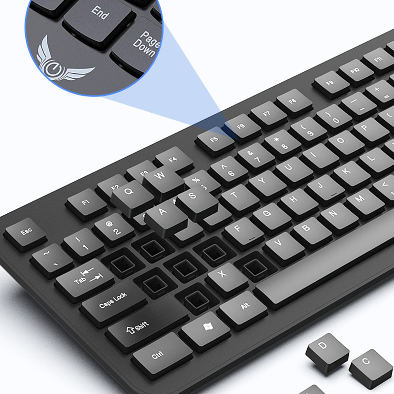2.4G Wireless Keyboard Mouse S - đánh giá và giá Gaming Keyboard Mouse Set