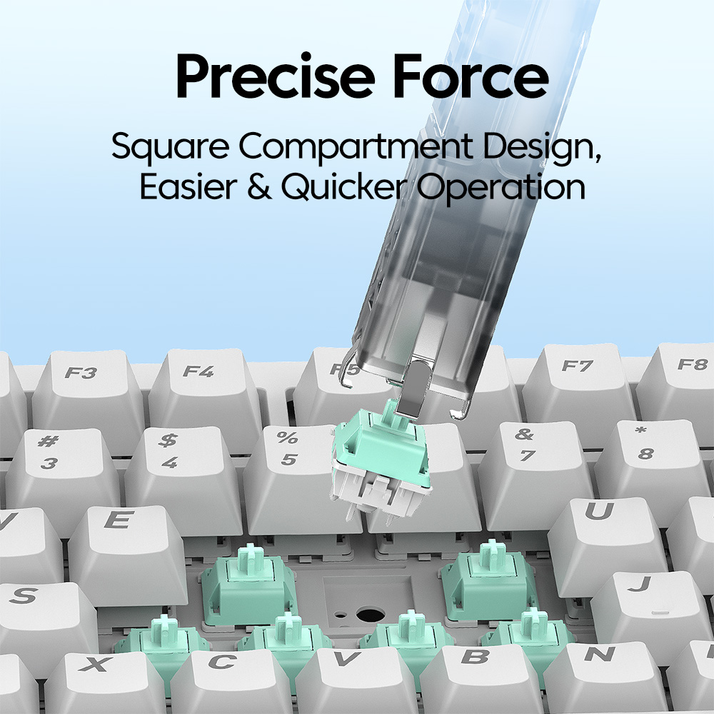 2 In 1 Keyboard Keycaps Switch - đánh giá và giá Keycap Puller Ring