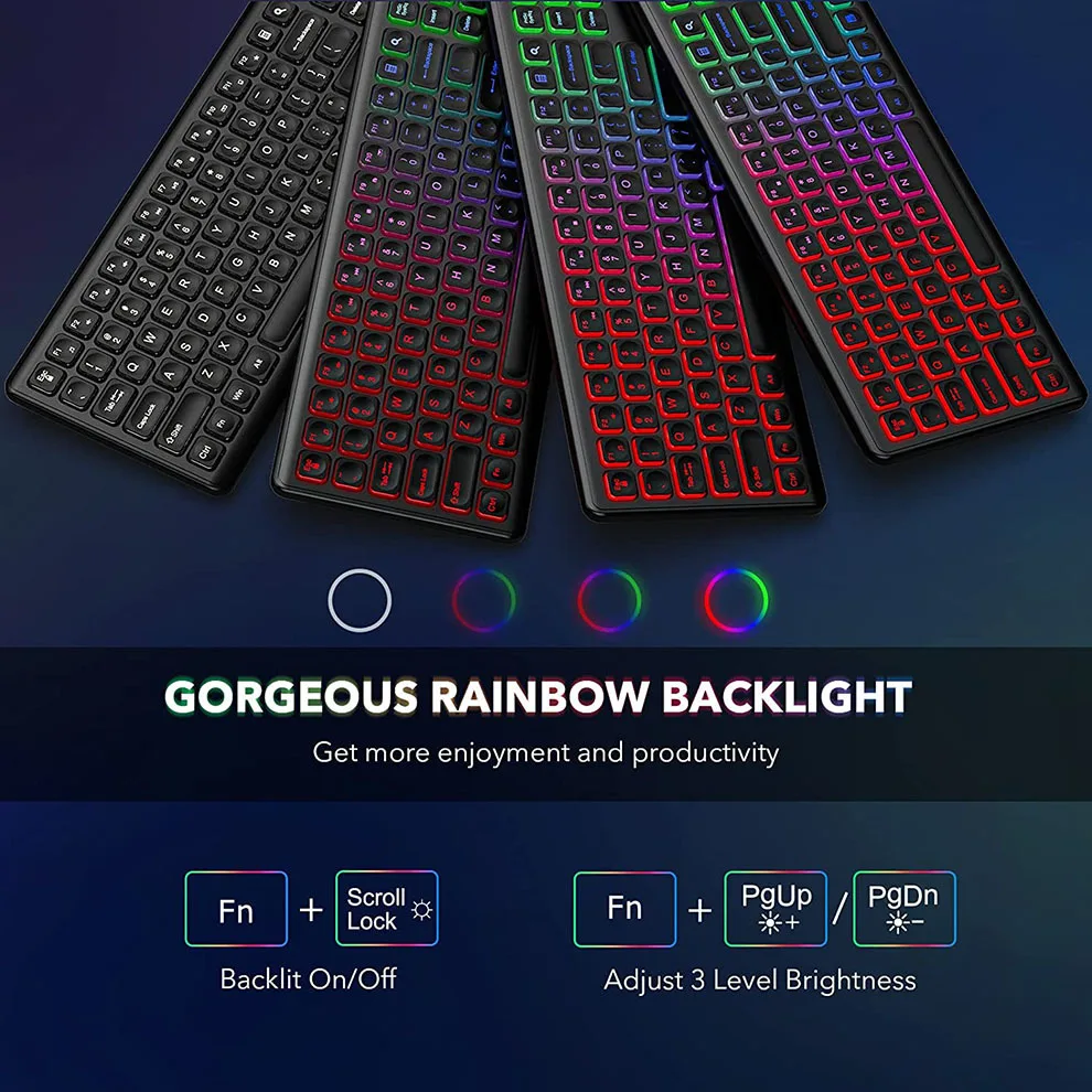 Wireless Keyboard and Mouse Co - đánh giá và giá Gaming Keyboard Mouse Set