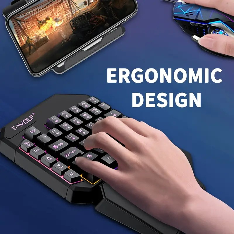 FocusOnPC TF900 2-in-1 Mobile  - đánh giá và giá Gaming Keyboard And Mouse Converter For Mobile