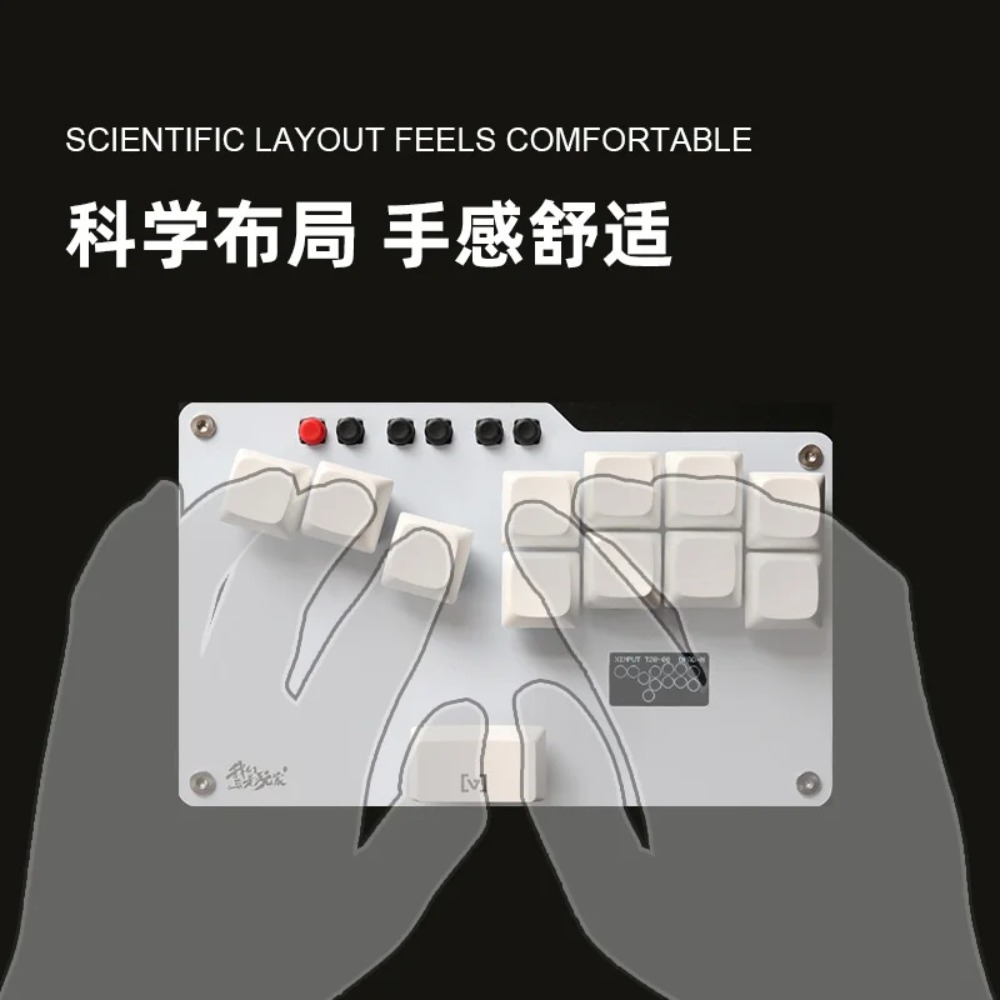 HitBox Mini Keyboard Portable  - đánh giá và giá Gaming Keyboard Ergonomics