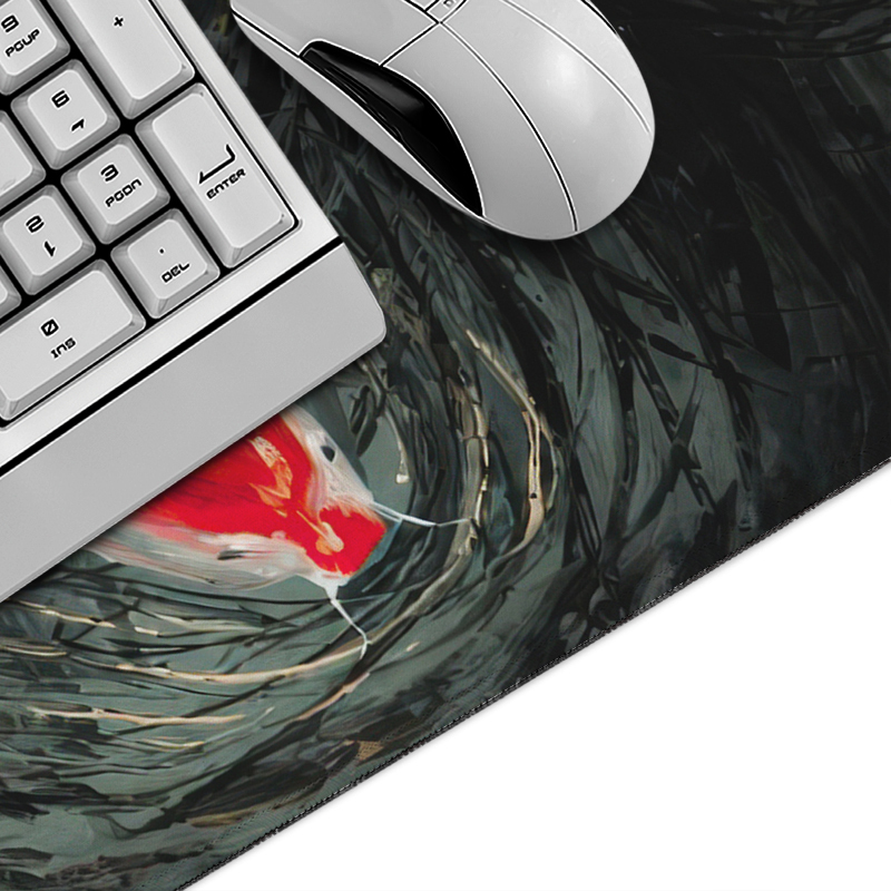 Mouse Pad Red Koi Art Gaming X - đánh giá và giá Gaming Keyboard Non Mechanical