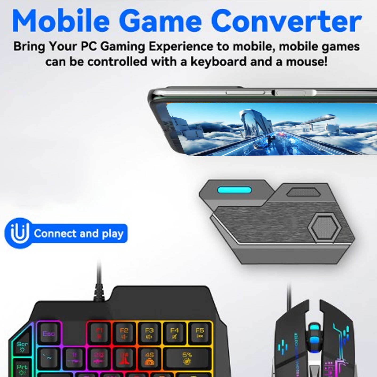 Mobile Game Combo Pack Bluetoo - đánh giá và giá Gaming Keyboard Mobile