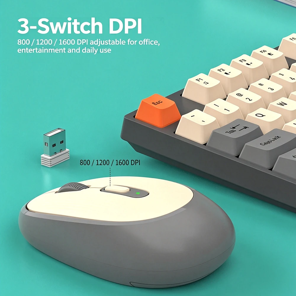 KEBIDUMEI 2.4G Wireless Keyboa - đánh giá và giá Gaming Keyboard Mouse Set