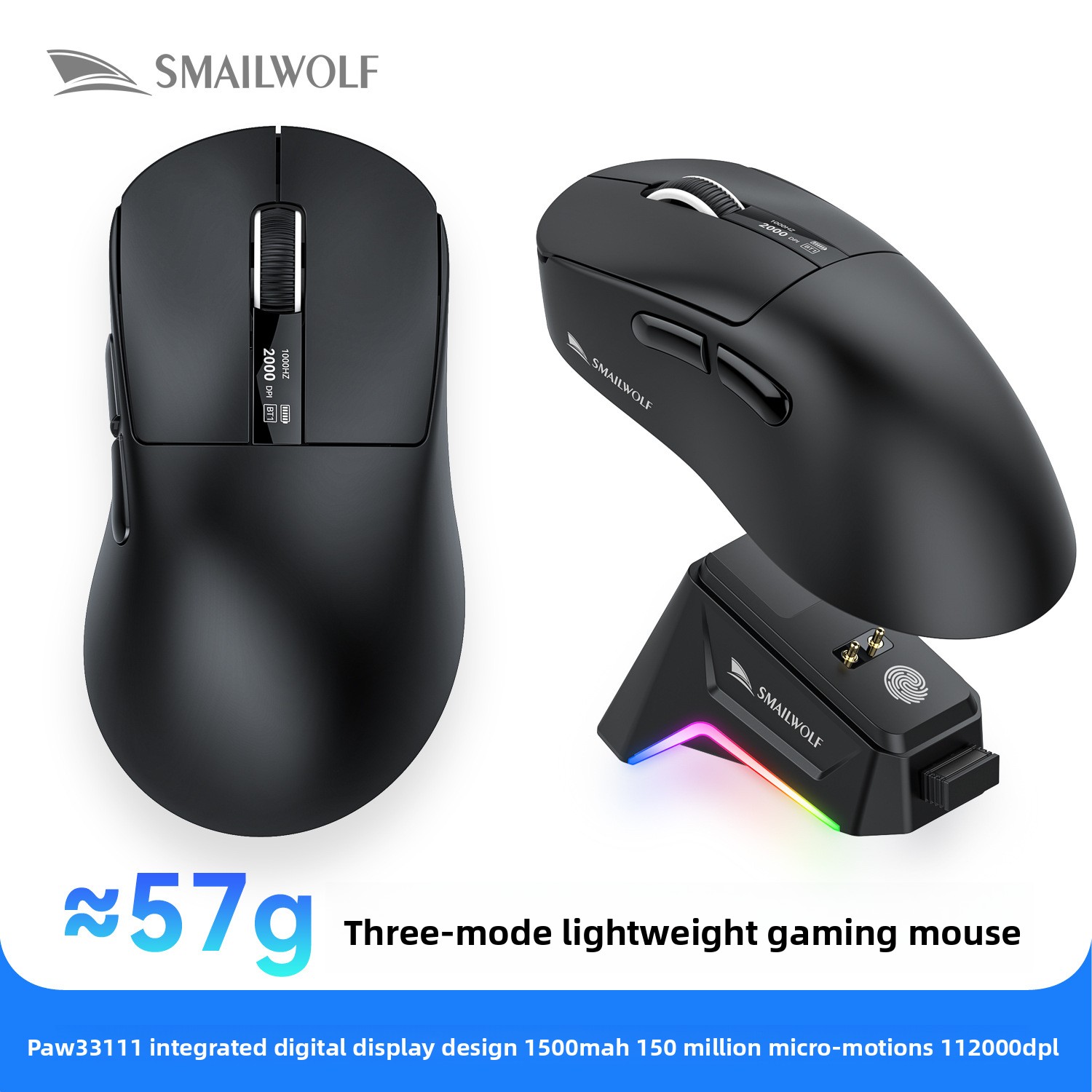 Wireless Bluetooth Gaming Mous - đánh giá và giá Gaming Keyboard 1 Hand
