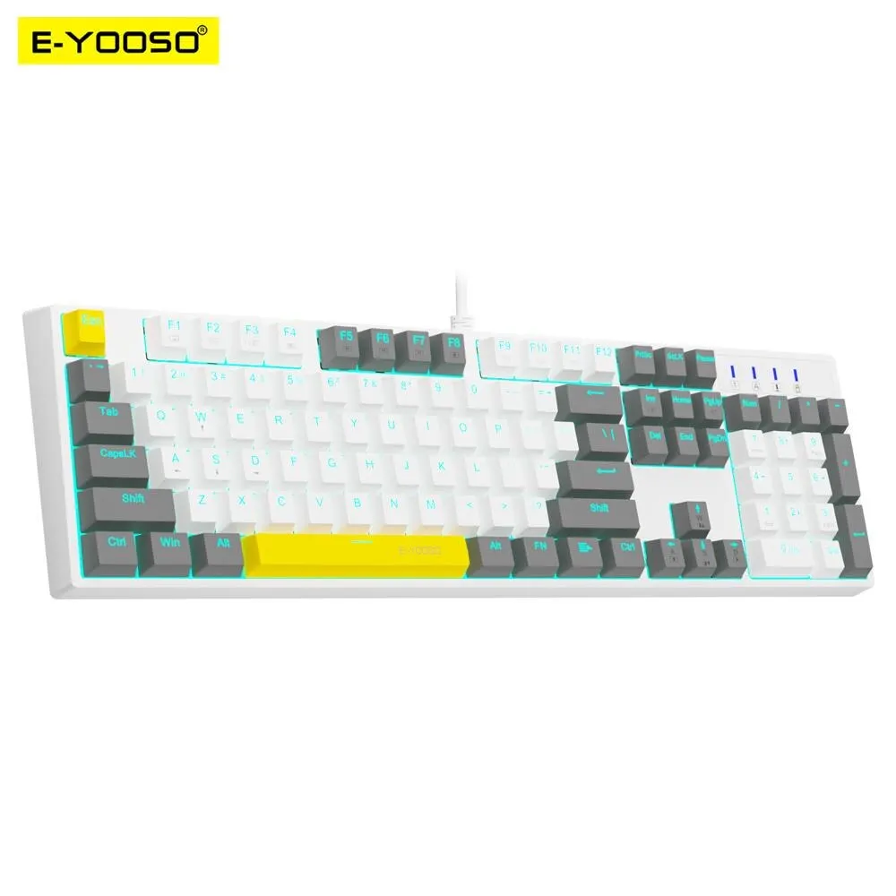E-YOOSO Z14 USB Mechanical Gam - đánh giá và giá Gaming Keyboard E Yooso