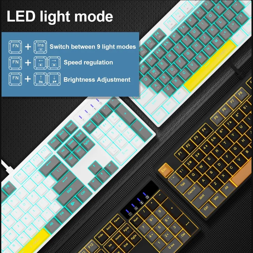 E-YOOSO Z14 USB Mechanical Gam - đánh giá và giá Gaming Keyboard E Yooso