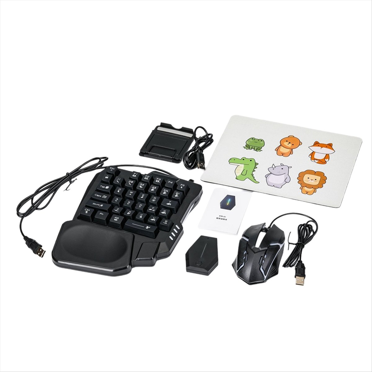 ★▲ 35Key Ergonomics RGB Gaming - đánh giá và giá Gaming Keyboard And Mouse Converter For Mobile